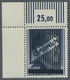 Österreich: 1945, "2 Bis 5 RM Aufdruck Mit PLF Gitterstab Angespitz", Postfrische Eckrandwerte In Ta - Cartas & Documentos