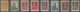 Delcampe - Sowjetunion: 1924, "definitives", Mint Hinged Set Or The Two Maximum Values To 3 And 5 Rbl. Mint Nev - Unused Stamps