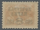 Sowjetunion: 1927, "8 On 7 Cop. With Perforation 12", Mint Hinged Value Of The Rare Stamp In Perfect - Nuevos