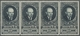 Sowjetunion: 1939, "3 Sheets Lenin Imperforated On The Top As 10 Rbl. Lenin Right Imperforated", MNH - Unused Stamps