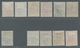 San Marino: 1903, Definitives, Complete Set In Very Fine Quality (40 Cent A Few Wrinkles On Top), Es - Usados