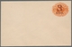 Schweden - Ganzsachen: 1919, Aufbrauchsausgabe "3 Öre" Auf Ungebrauchtem Umschlag 2 Öre 1891 Mit Ums - Postal Stationery