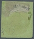 Schweiz - Genf: 1846, "5 C. Auf Lebhaftgelboliv, Großer Adler", Farbfrischer Wert Mit Allseits Volle - 1843-1852 Poste Federali E Cantonali