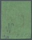 Schweiz - Genf: 1848, "5 C. Auf Grünlicholiv, Großer Adler", Farbfrischer Wert Mit Roter Rosette, Re - 1843-1852 Correos Federales Y Cantonales