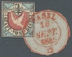 Schweiz - Basel: 1845, "Basler Taube Mit Plattenfehler Weißer Punkt über Taubenkopf", Farbtypischer - 1843-1852 Correos Federales Y Cantonales