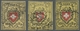 Schweiz: 1850, "Rayon II" 10 Rappen Ohne Kreuzrandlinie Partie Von 3 Gestempelten Werten Welche Alle - Used Stamps