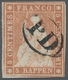 Schweiz: 1854, "5 Rp. Rotbraun, 1. Auflage", Farbfrischer Wert Mit Klarem Ovalstempel PD, Teils Etwa - Usados