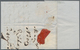 Serbien: 1855, Folded Letter With CHOLERA Lacquer Seal From ALEXINAC On Reverse (broken By Opening) - Serbia