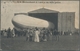 Delcampe - Zeppelinpost Deutschland: 1909-12, Fünf "Rühe"-Ansichtskarten Mit Zeppelin-Motiven Mit U.a. "Victori - Airmail & Zeppelin