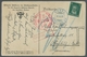 Zeppelinpost Deutschland: 1928 - Amerikafahrt/Abwurf Basel, Offizielle Karte Mit Bestätigungsstempel - Posta Aerea & Zeppelin