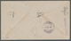 Zeppelinpost Deutschland: 1931, 2. Südamerikafahrt, Zuleitung SAARGEBIET, Brief Mit Guter Frankatur - Correo Aéreo & Zeppelin