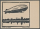 Zeppelinpost Deutschland: 1933, SAARGEBIETSFAHRT LZ 127, Zuleitung Mif. Auf Brief Ab ASSEN 22.VI.33, - Correo Aéreo & Zeppelin