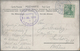 Schiffspost Deutschland: 1908, DR 5 Pf. Germania On Picture-postcard Cancelled By Postmark "SASSNITZ - Covers & Documents