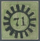 Delcampe - Bayern - Marken Und Briefe: 1852-62, "9 Kr. Gelbgrün", Drei Zentral Gestempelte Werte, Dabei Zwei Ra - Other & Unclassified