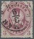 Preußen - Marken Und Briefe: 1865, 3 Pf. Dunkelrosalila, Einwandfrei, Farbfrisch, Entwertet Mit T U. - Other & Unclassified