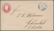 Delcampe - Hannover - Marken Und Briefe: 1864, 15 Briefe Und Ganzsachen, Dabei Dreimal Nachverwendung Auf Preus - Hanovre