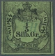 Oldenburg - Marken Und Briefe: 1852, 1/3 Silbergroschen Entwertet Mit Blauem Ra2 "Elsfleth". Die Mar - Oldenbourg