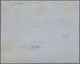 Oldenburg - Marken Und Briefe: 1852 1/10 Th. Farbfrischer, Vollrandiger Waager. Dreierstreifen Auf B - Oldenbourg