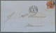 Schleswig-Holstein - Marken Und Briefe: 1850-1862 Ca., 9 Briefe Ab Dänemark Nr. 1, Plus Eine Lose Ma - Altri & Non Classificati