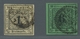 Württemberg - Marken Und Briefe: 1851, "1, 6 Und 9 Kr. Ziffern Je In B-Farbe", Farbfrische Werte Mit - Altri & Non Classificati
