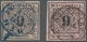 Württemberg - Marken Und Briefe: 1851, 9 Kreuzer In Allen 3 Farben. Enthalten Ist Je Ein Wert In Der - Other & Unclassified