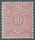 Württemberg - Marken Und Briefe: 1875, Freimarke 10 Pf. In Der Seltenen Farbe " Mittellilarot", Post - Otros & Sin Clasificación