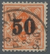 Württemberg - Marken Und Briefe: 1923, 50 A. 25 Pf. Orange, Rentenpfennig, Sauber Gestempelt Tiefstg - Other & Unclassified