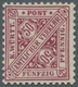 Württemberg - Marken Und Briefe: 1906, Dienstmarke 50 Pf. In Der Immer Fehlenden Farbe "lebhaftlilak - Otros & Sin Clasificación