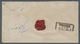 Deutsches Reich - Brustschild: 1872, 5 Gr. Ockerbraun, Kleiner Schild, Einzelfrankatur Auf Paketbegl - Covers & Documents