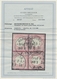 Deutsches Reich - Brustschild: 1872, "1 Gr. Karmin, Großer Schild, Gute Prägung Und Zähnung, 4 Stemp - Covers & Documents