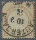 Deutsches Reich - Brustschild: 1872, "18 Kr. Großer Schild Im Format L 15", Zentraler LAUTERBACH 10 - Covers & Documents