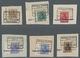 Deutsches Reich - Germania: 1915, "3 Bis 80 Pfg. Germania Kriegsdruck", Je Wert Auf Kabinettbriefstü - Unused Stamps