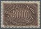 Deutsches Reich - Inflation: 1922, "3000 Mk. Queroffset Mit Doppeldruck", Postfrischer Wert In Guter - Usados
