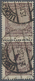 Deutsches Reich - Inflation: 1923, 1 Mrd Senkrechtes Paar, ABART OBERE MARKE OHNE WERTEINDRUCK. Tade - Used Stamps