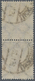 Deutsches Reich - Inflation: 1923, 1 Mrd Senkrechtes Paar, ABART OBERE MARKE OHNE WERTEINDRUCK. Tade - Used Stamps