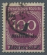 Deutsches Reich - Inflation: 1923; 1 Mrd Auf 100 M Violettpurpur Sauber Gestempelt; Die Seltene Mark - Gebraucht
