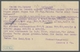 Deutsches Reich - Inflation: 1923, 5 Mrd A. 10 Mio Zinnober, Durchstochen Als Paar Auf Fernpostkarte - Usados