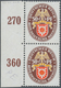 Deutsches Reich - Weimar: 1929, Nothilfe 50 Pfg. Mit Plattenfehler: PE Statt PF Von Feld 31 Einer Te - Unused Stamps