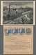 Deutsches Reich - 3. Reich: 1935, "100 Jahre Dt. Eisenbahn", Drei Frank. Belege Mit Dieser Ausgabe, - Unused Stamps