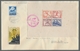 Deutsches Reich - 3. Reich: 1936, Beide Olympiade - Blöcke, Je Mit Zusatzfrankatur Auf Zwei Großform - Unused Stamps