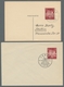 Deutsches Reich - 3. Reich: 1943, Lübeck, 12 Mal Auf FDC, Dabei Einmal Als Portoger. MeF. Alle Mit E - Nuevos