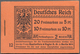 Deutsches Reich - Markenheftchen: 1913, Germania-Markenheftchen 2 Mark Auf Orangefarbenem Karton, Or - Cuadernillos