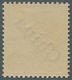 Deutsche Post In China: 1898, 25 Pf Orange, Diagonaler Aufdruck Mit Seltenen Plattenfehler "I" In Re - Deutsche Post In China