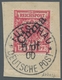 Deutsche Post In China: 1900, FUTSCHAU-Provisorium, Luxusbriefstück Mit Aufrecht Stehender Entwertun - China (oficinas)