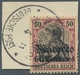 Deutsche Post In Marokko: 1906, 3 C Bis 6 P 25c Kplt. Satz Mit Wz, Sauber Gestempelt, Dabei 60 C Auf - Marruecos (oficinas)