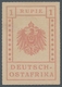 Deutsch-Ostafrika: 1916, "1 Rupie Graurot - WUGA-Ausgabe", Der Höchstwert Dieser Schwierigen Ausgabe - Deutsch-Ostafrika