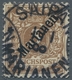 Deutsche Kolonien - Marianen: 1899, 3 Pf Gelbbraun, Diagonaler Aufdruck, Mit Stempel Der Sorte 2, Sa - Islas Maríanas