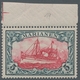 Deutsche Kolonien - Marianen: 1901, Kaiserjacht, 3 Pf Bis 5 M, Postfrischer, Einwandfreier Satz. End - Islas Maríanas