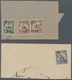 Deutsche Kolonien - Marshall-Inseln - Besonderheiten: 1901/1916 Atollpost, 4 Große Briefstücke, Fede - Islas Marshall