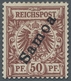 Deutsche Kolonien - Samoa: 1900, 3 Pf Bis 50 Pf Kompletter Postfrischer Satz. Bis Auf Die 10 Pf Alle - Samoa